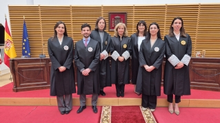 Los nuevos jueces de la 74 promoción que prestarán sus servicios en la comunidad castellanoleonesa